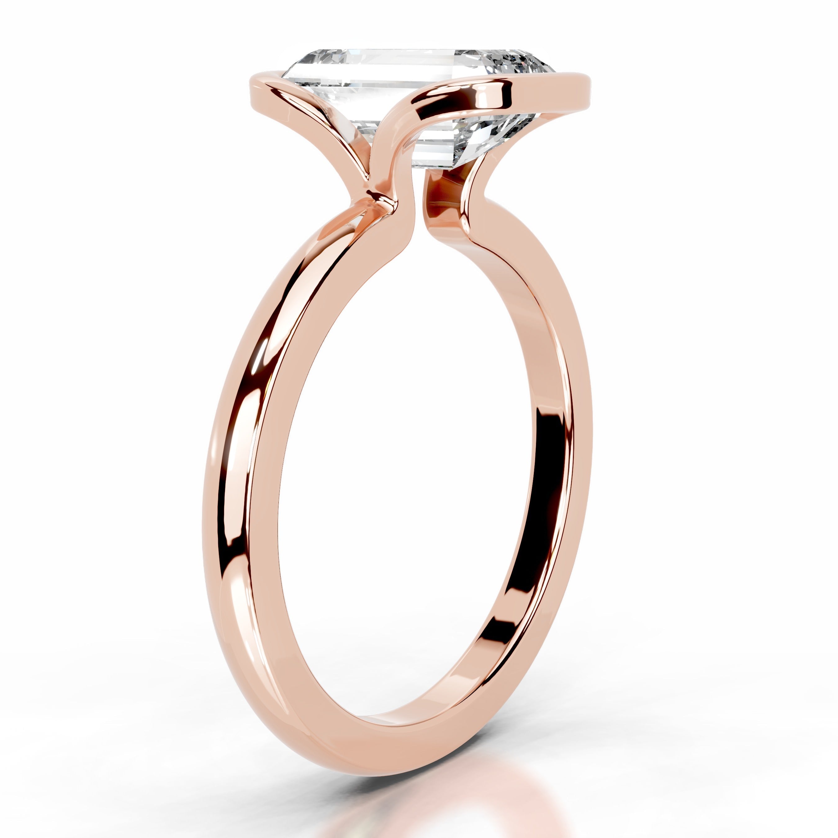 Thor Lab Grown Diamond Ring - 14K Rose Gold (RTS)