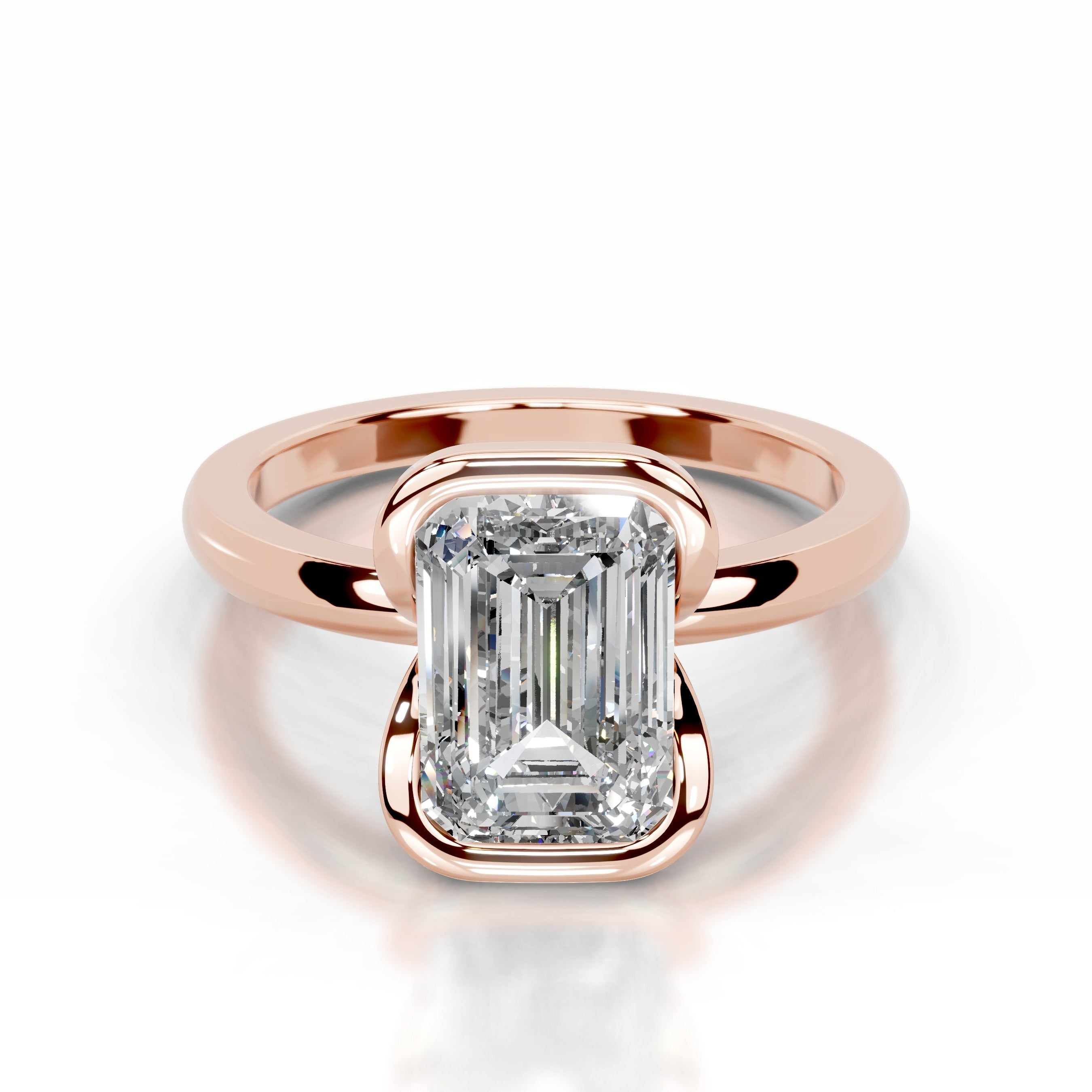 Thor Lab Grown Diamond Ring - 14K Rose Gold (RTS)