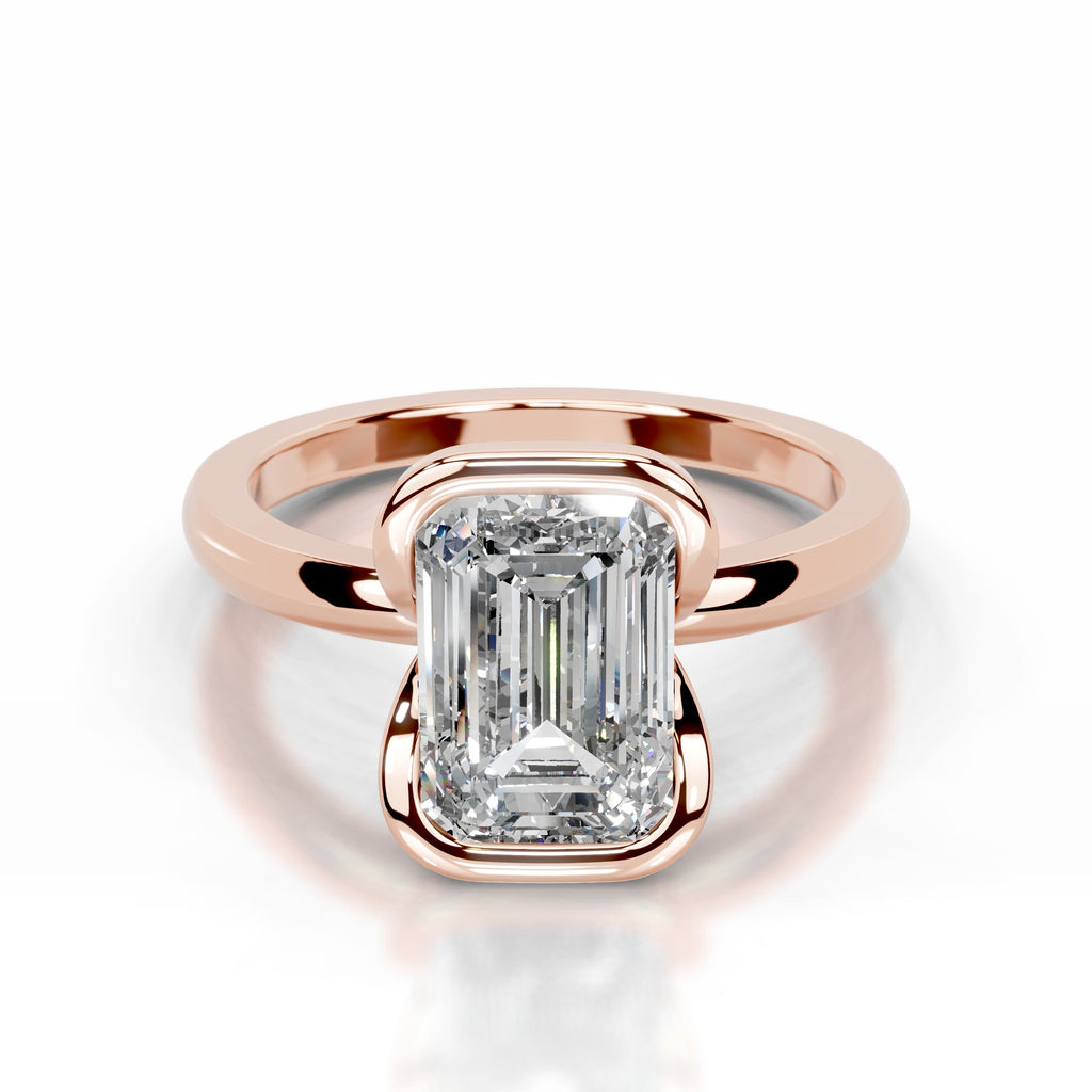 Thor Lab Grown Diamond Ring - 14K Rose Gold (RTS)