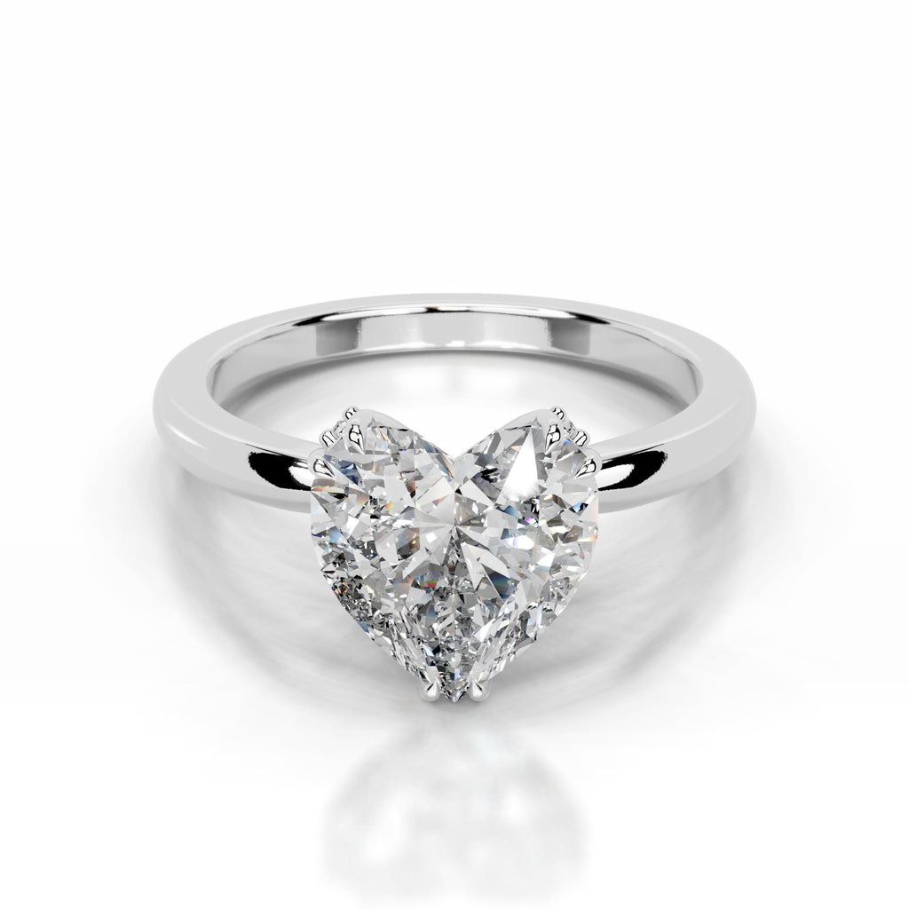 Angoona Lab Grown Diamond Ring  - 14K White Gold (RTS)