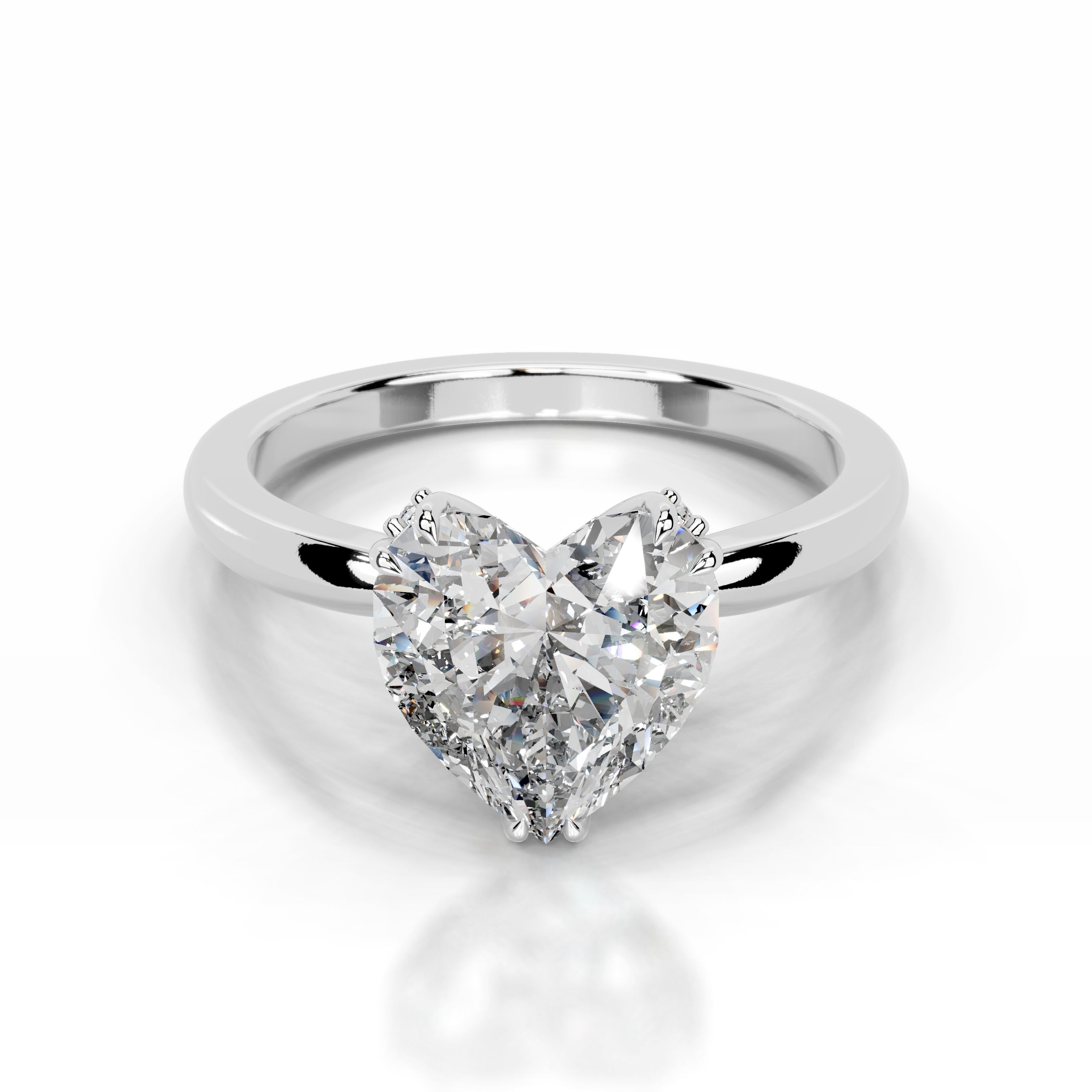 Angoona Lab Grown Diamond Ring  - 14K White Gold (RTS)