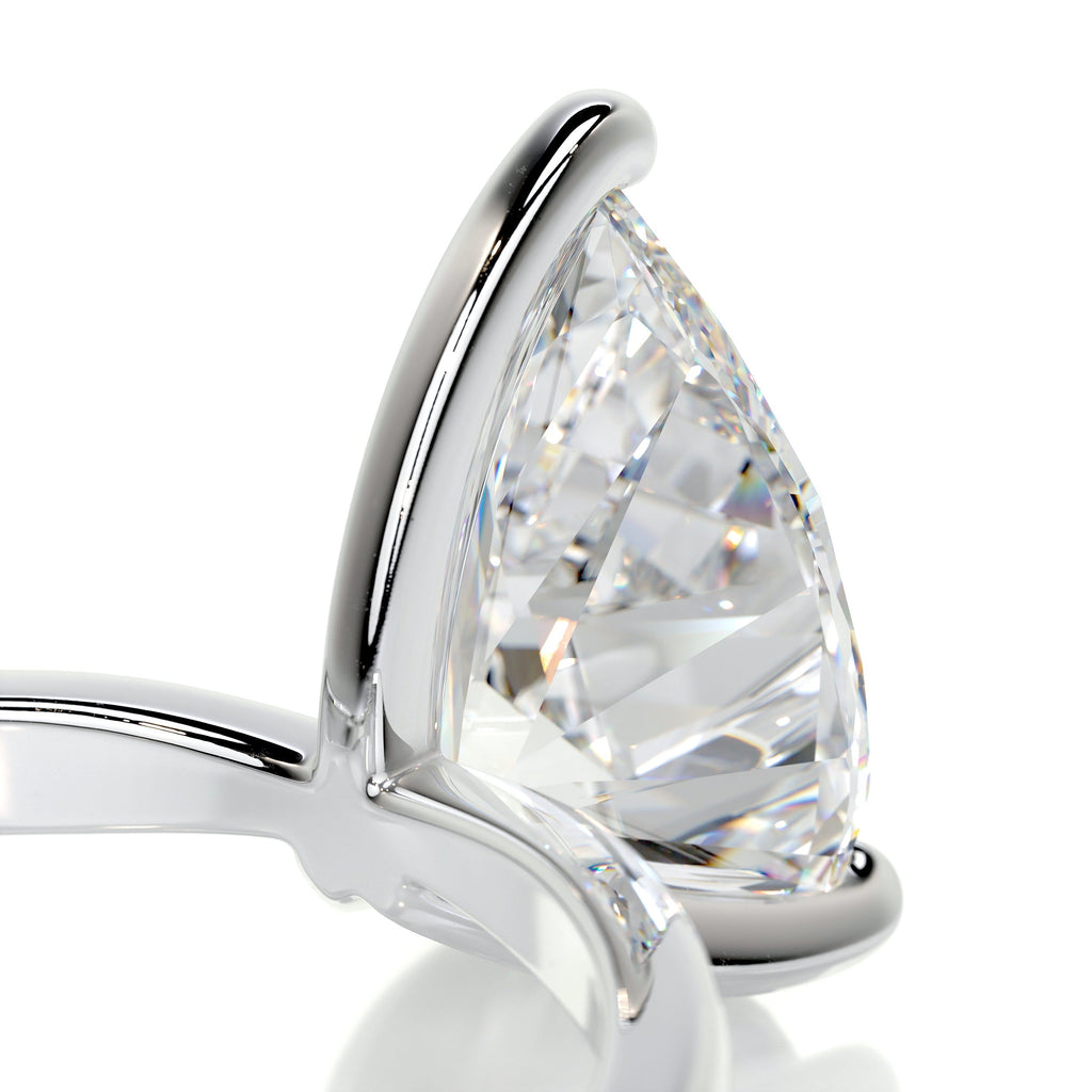 Jessica Moissanite Ring -14K White Gold (RTS)