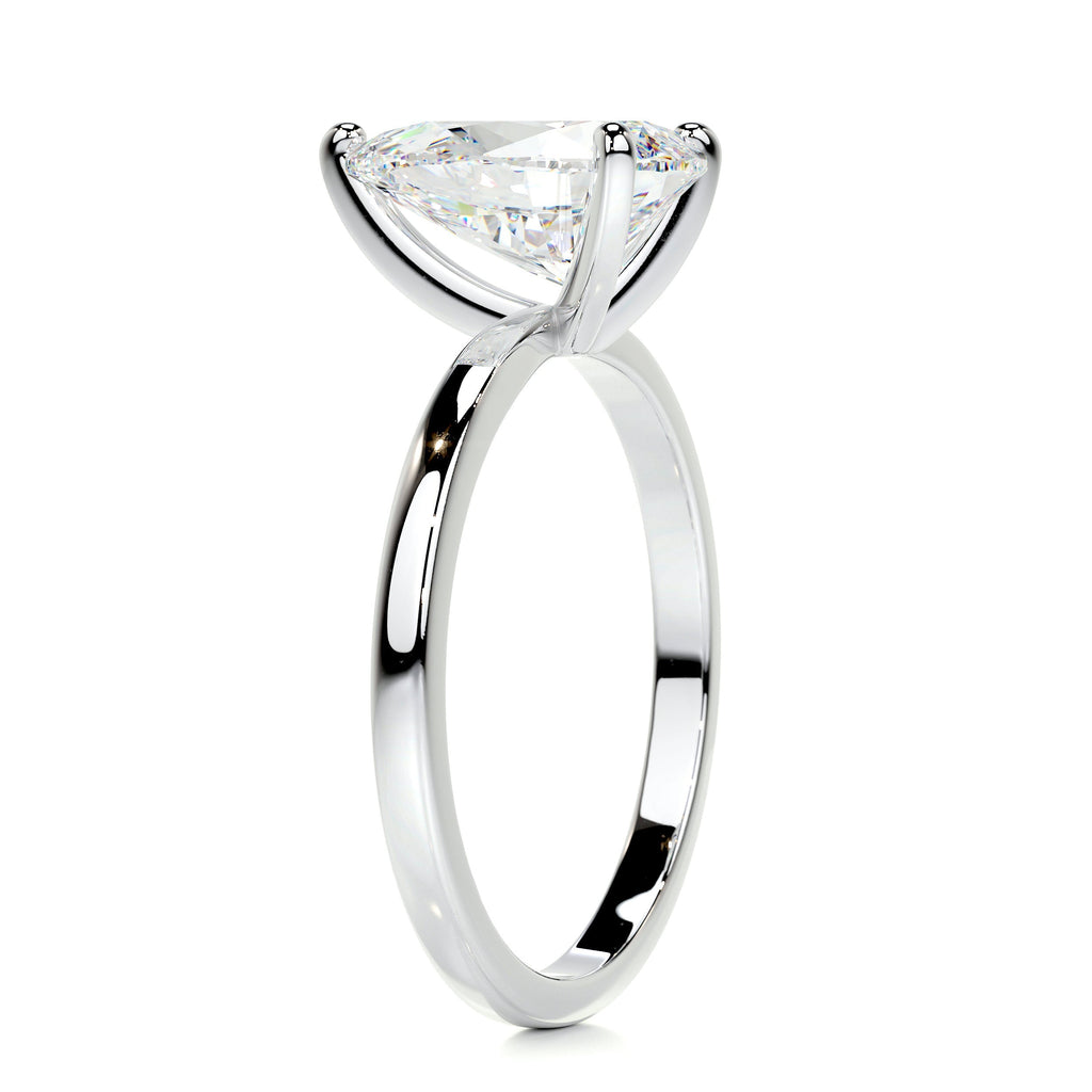 Jessica Moissanite Ring -14K White Gold (RTS)