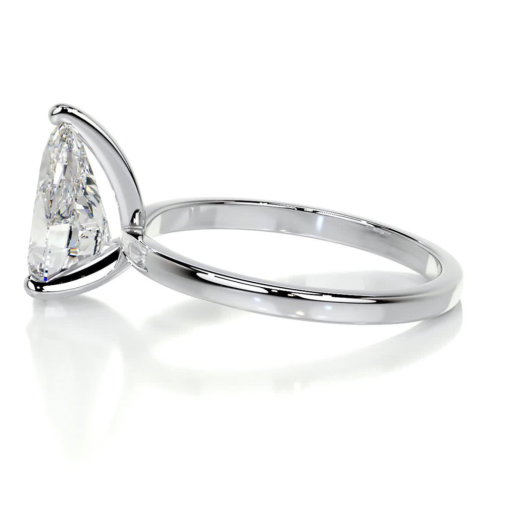 Jessica Moissanite Ring -14K White Gold (RTS)