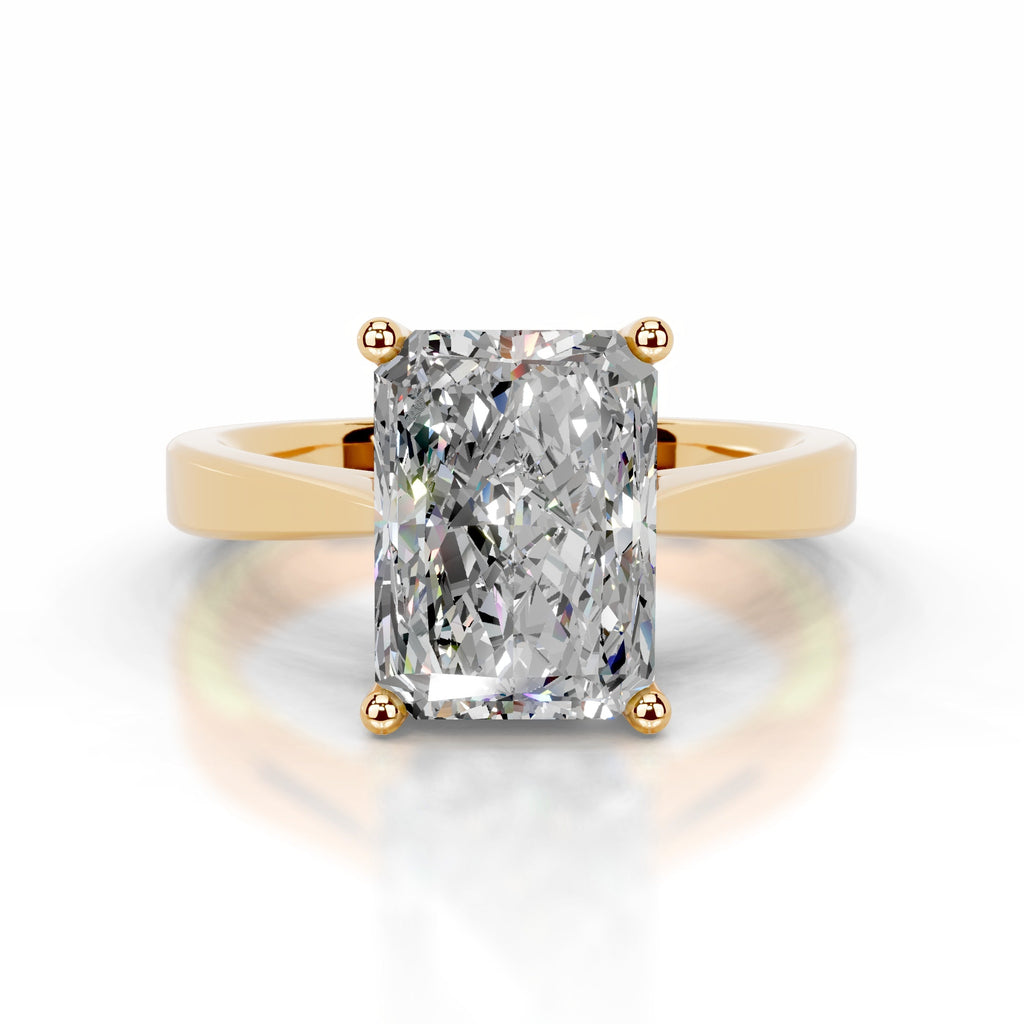 Mariana Moissanite Ring - 18K Yellow Gold (RTS)