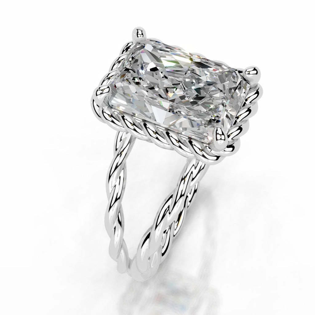Yul Moissanite Ring - Platinum (RTS)