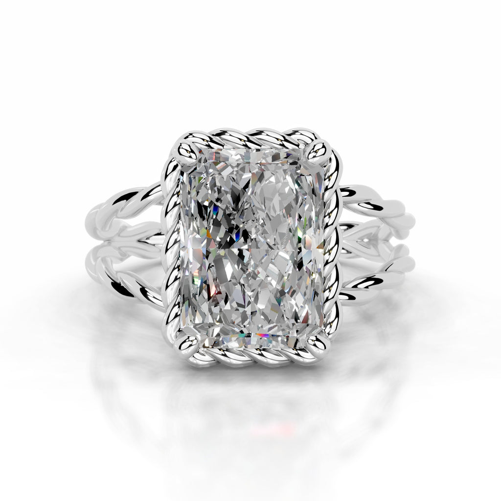 Yul Moissanite Ring - Platinum (RTS)