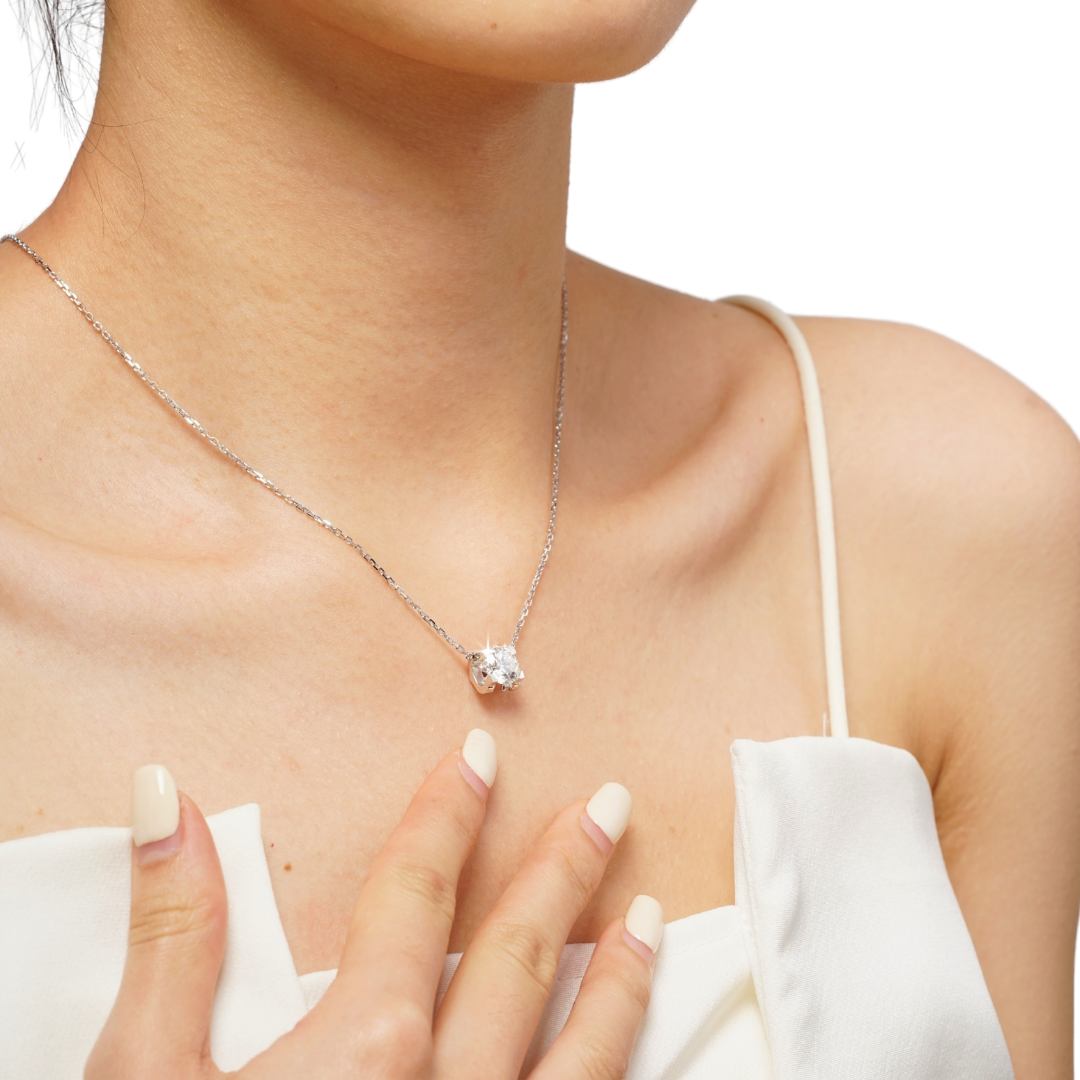 2.02ct Lab Grown Diamond IGI Certified Necklace
