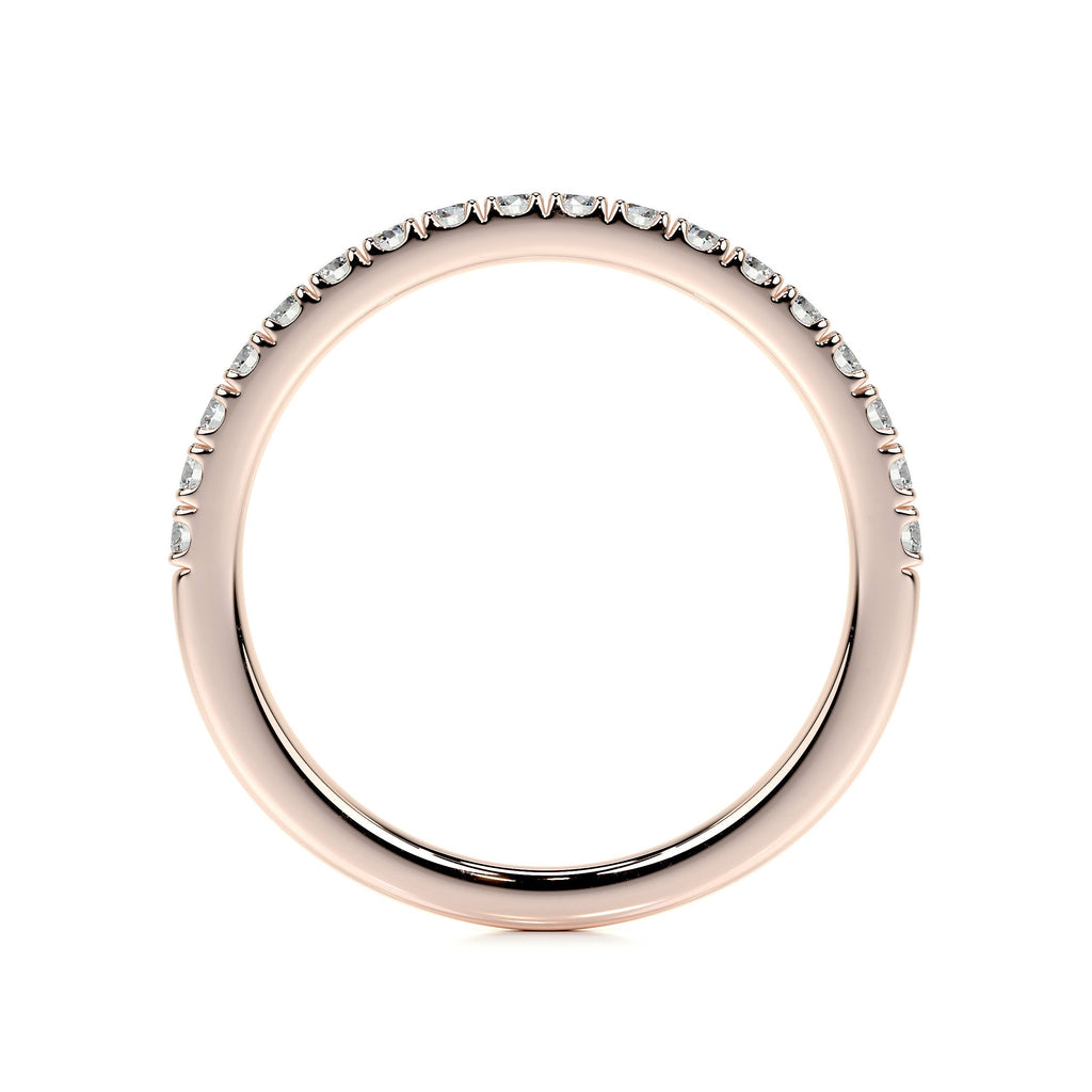 Stephanie Lab Grown Diamond Wedding Ring   (0.3 Carat) - 14K Rose Gold (RTS)