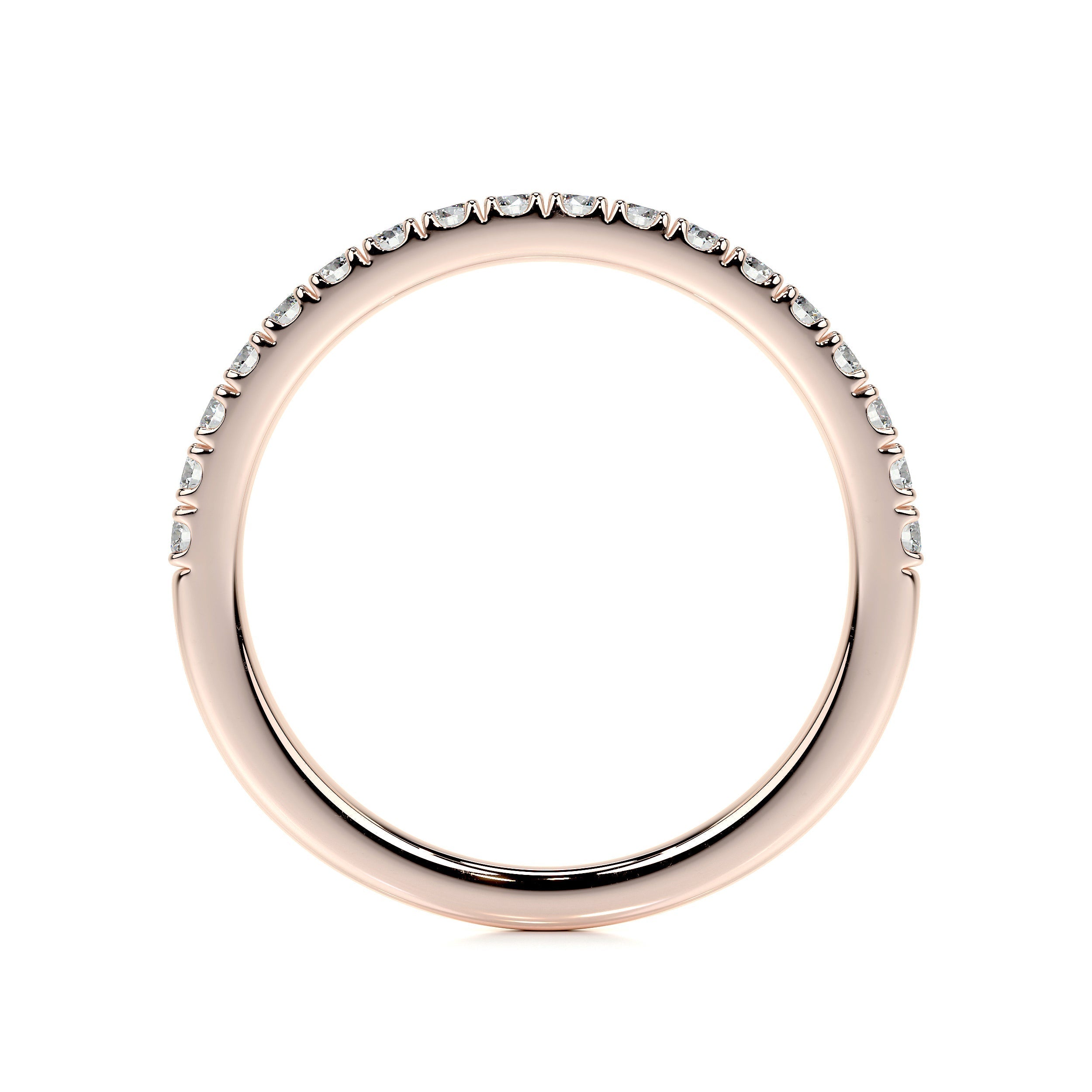Stephanie Lab Grown Diamond Wedding Ring   (0.3 Carat) - 14K Rose Gold (RTS)