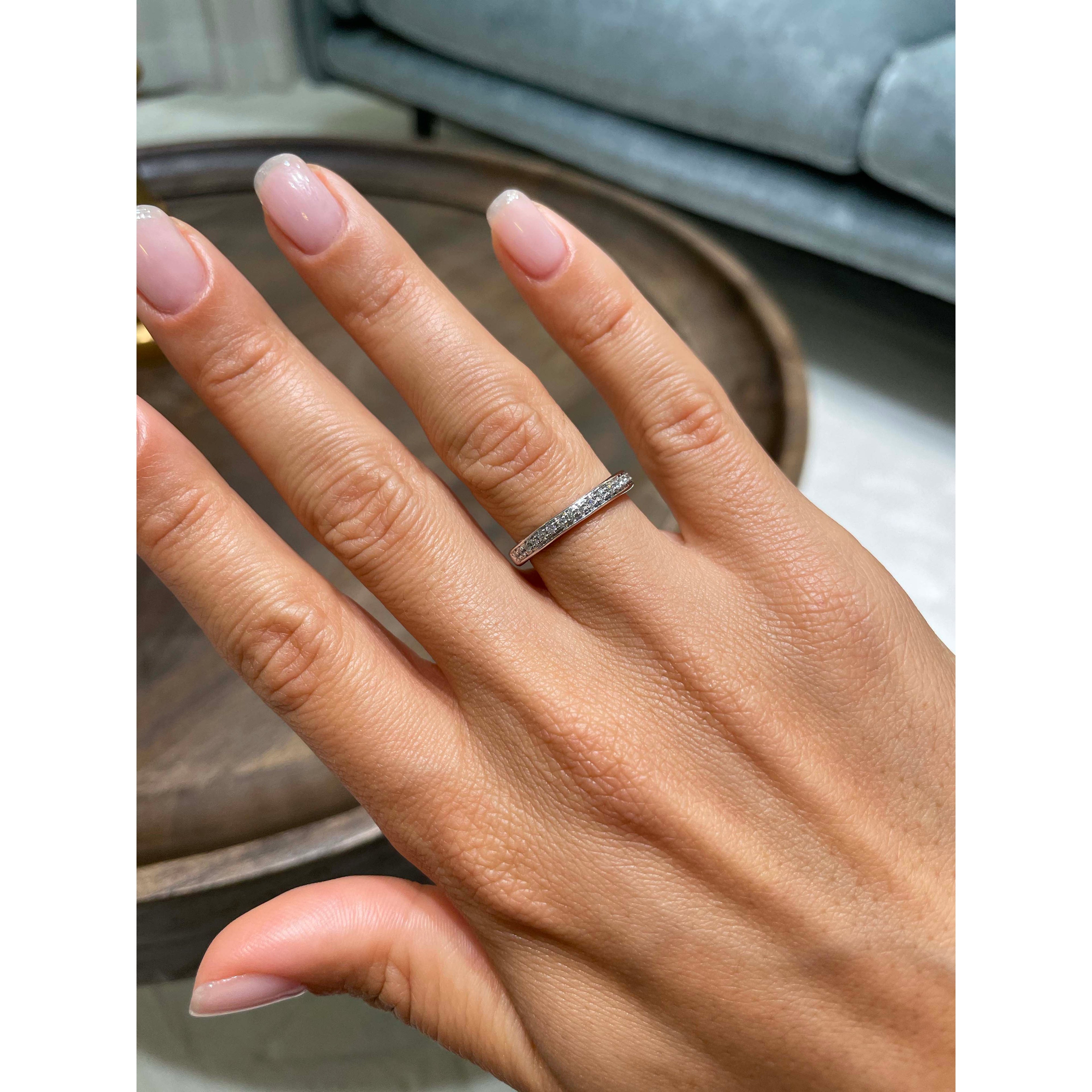 Giselle Lab Grown Diamond Wedding Ring   (0.2 Carat) -Platinum (RTS)