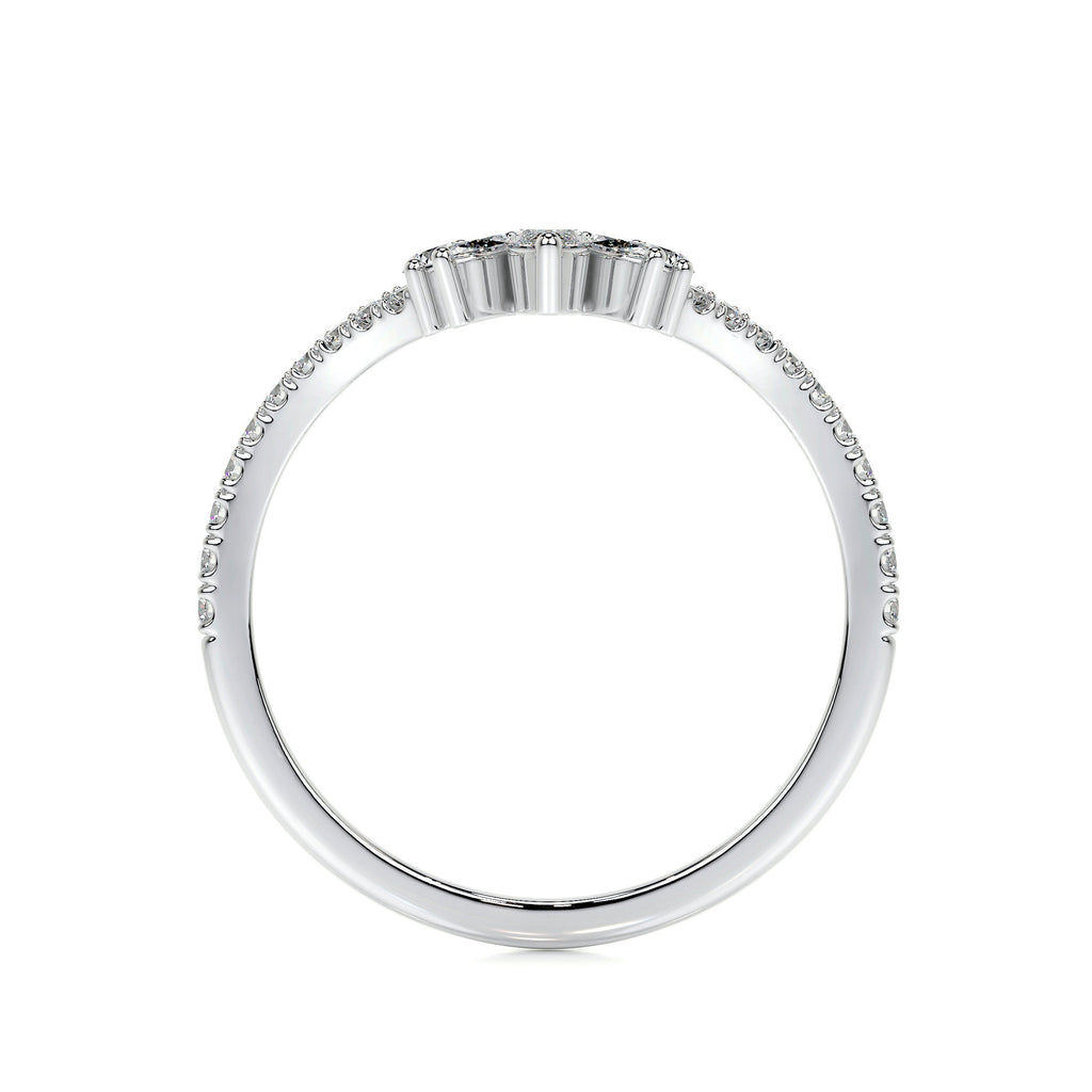 Lauren Lab Grown Diamond Wedding Ring   (0.30 Carat) -18K White Gold (RTS)