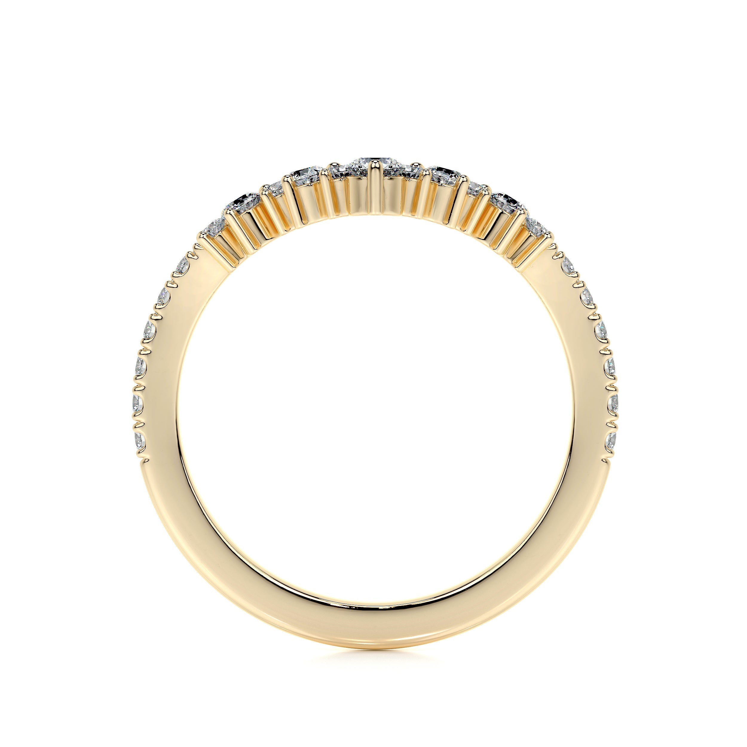 Mia Lab Grown Diamond Wedding Ring   (0.50 Carat) -18K Yellow Gold (RTS)
