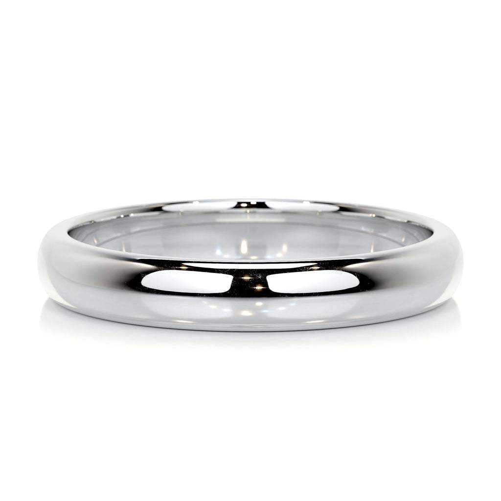 Chris Men's Wedding Band -Platinum (RTS)