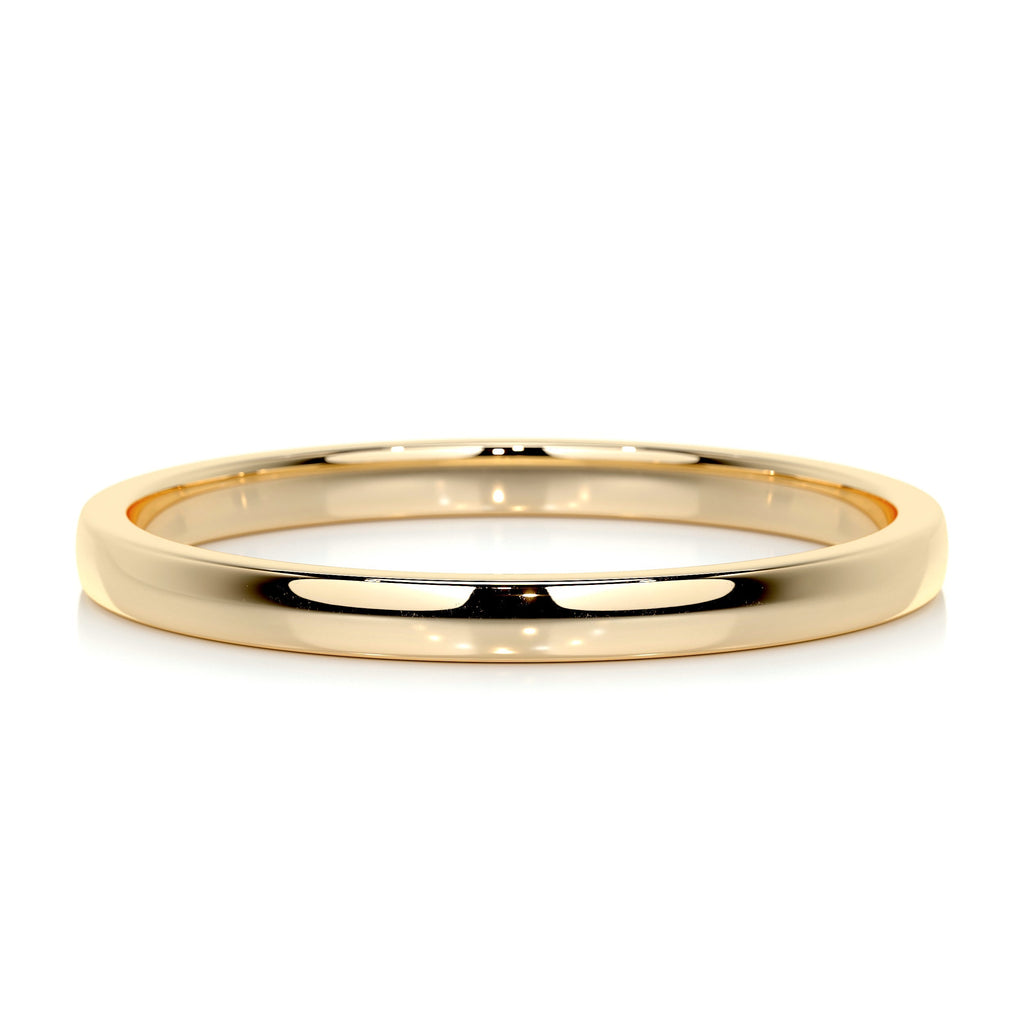 Jack Men's Wedding Band -18K Yellow Gold (RTS)