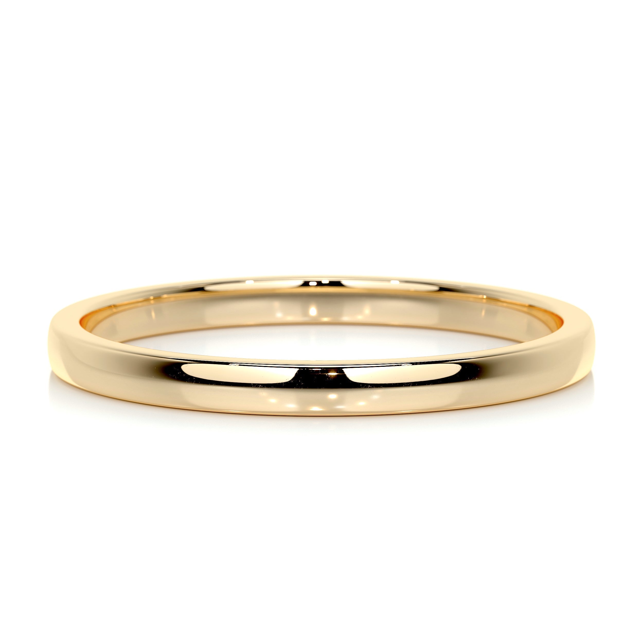 Jack Men's Wedding Band -18K Yellow Gold (RTS)