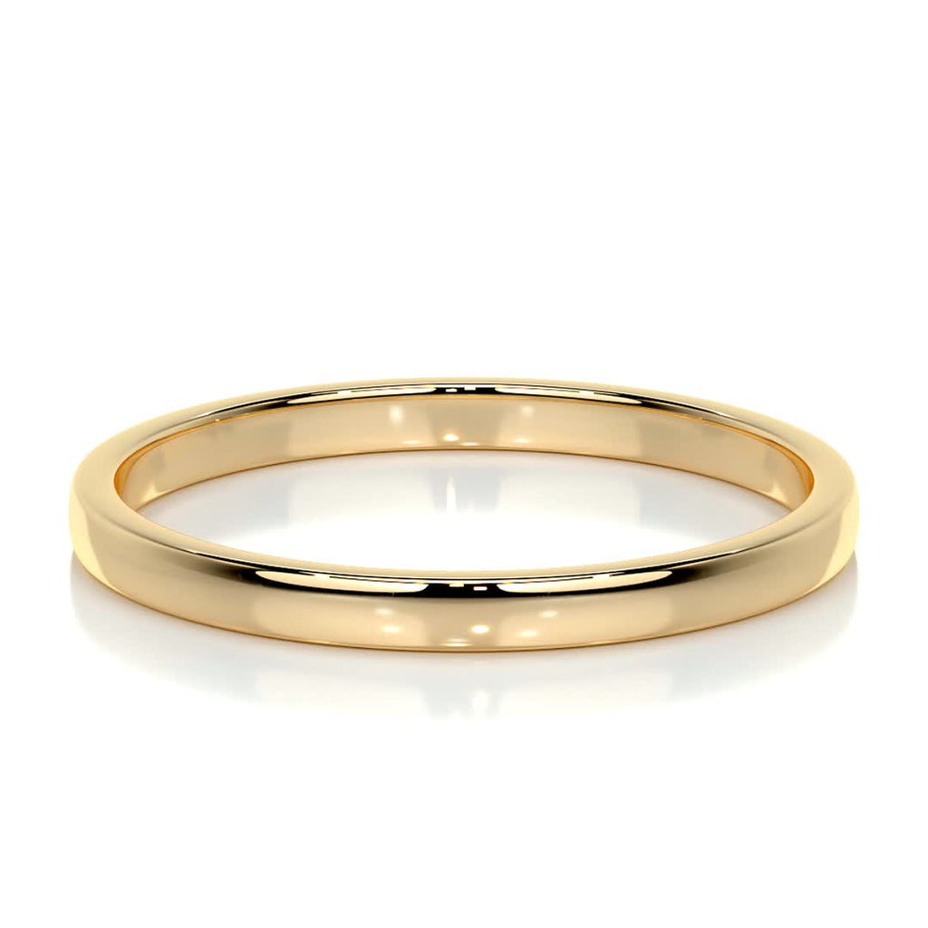 Jack Men's Wedding Band -18K Yellow Gold (RTS)