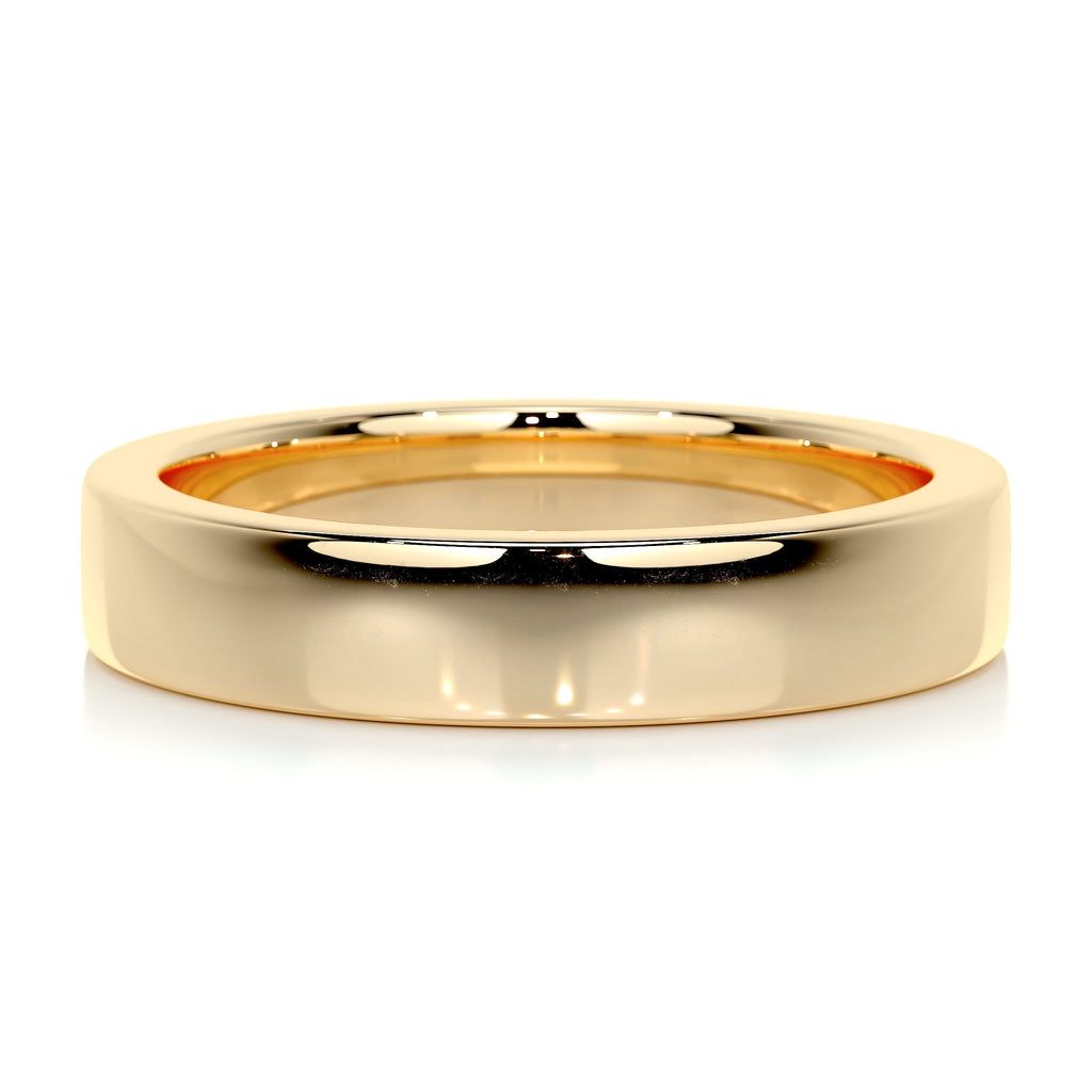 Peter Men's Wedding Band -18K Yellow Gold (RTS)