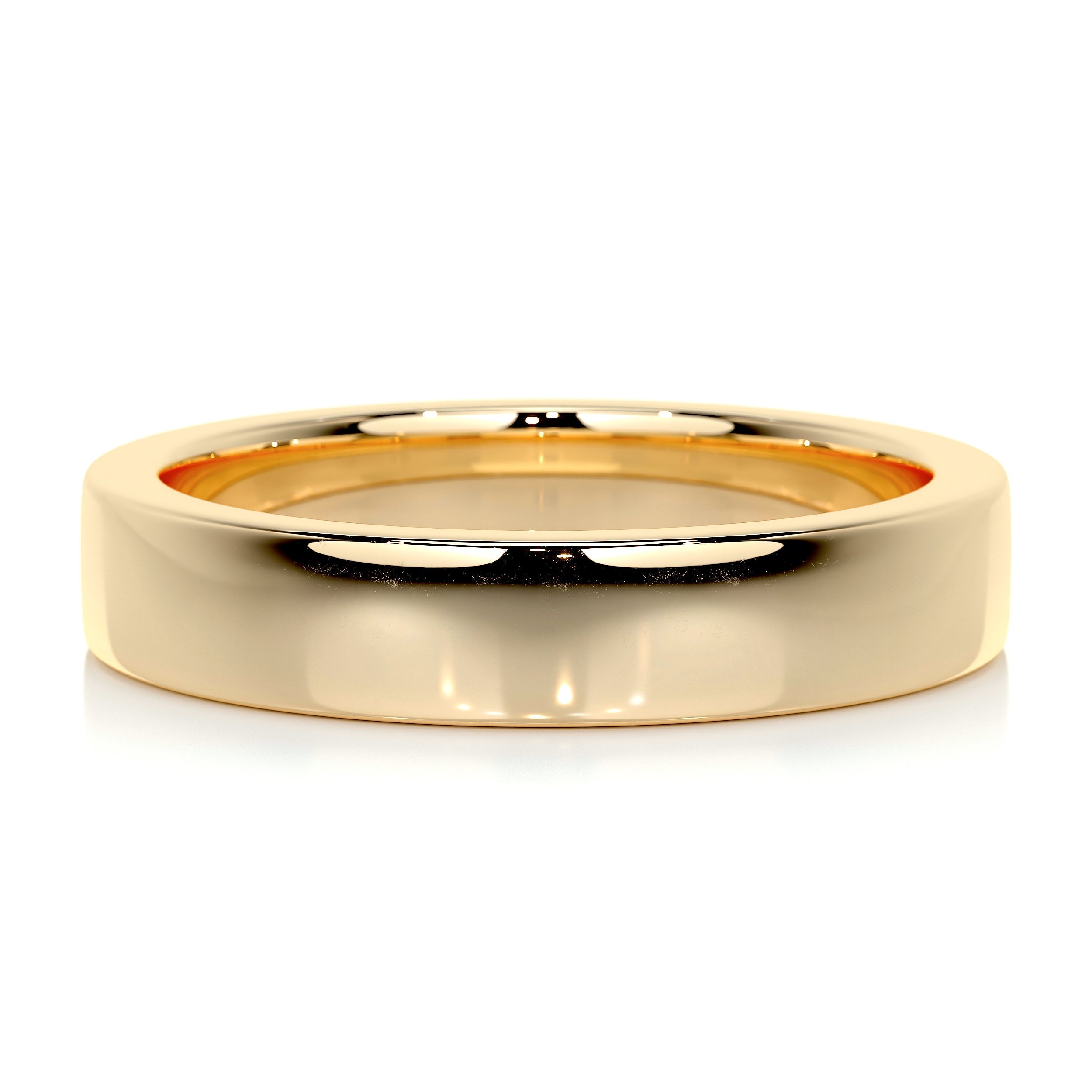 Peter Men's Wedding Band -18K Yellow Gold (RTS)