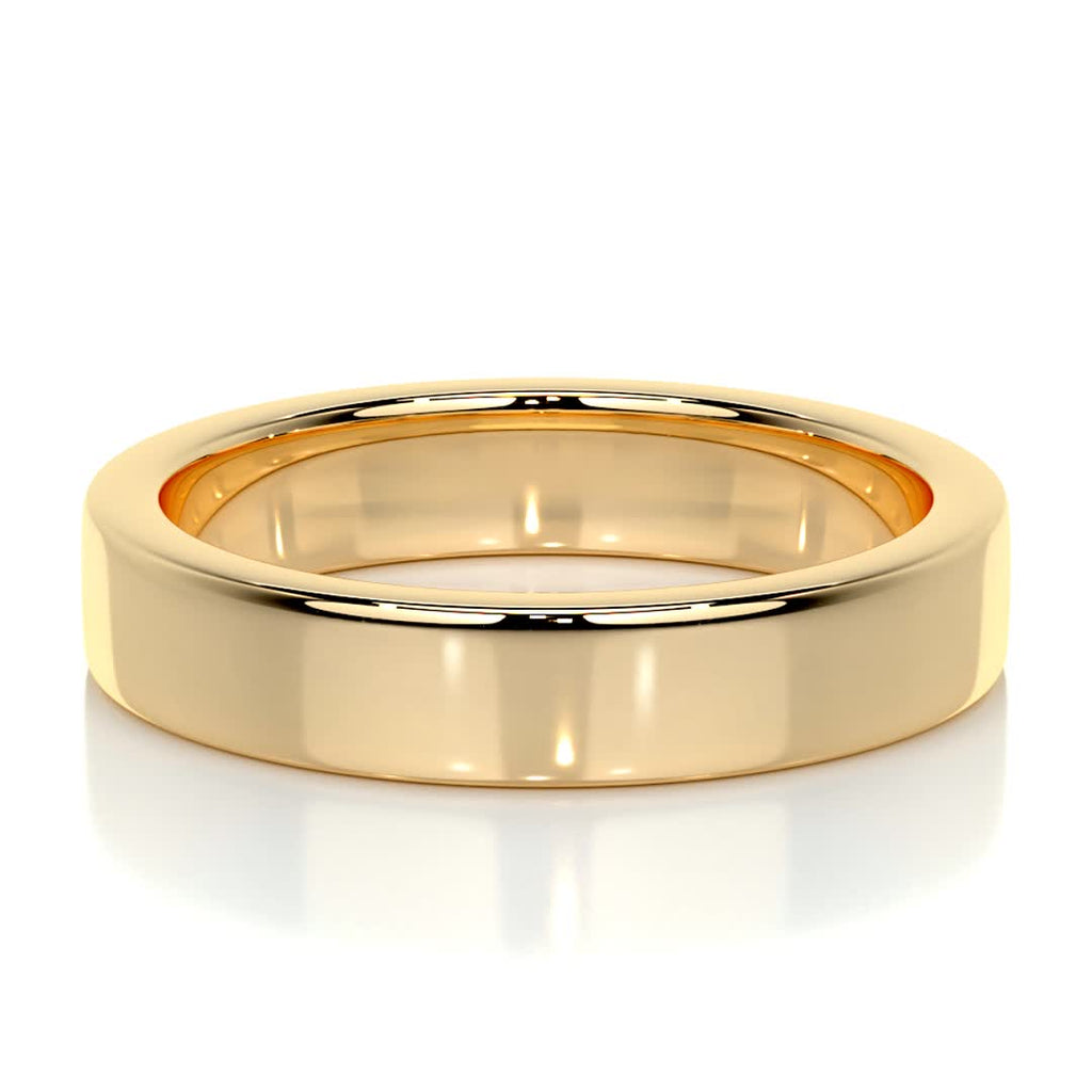 Peter Men's Wedding Band -18K Yellow Gold (RTS)